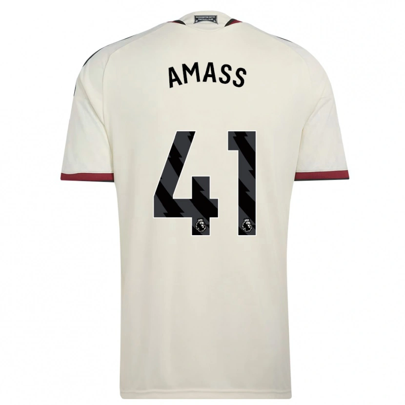Danxen Niño Camiseta Harry Amass #41 Beige Negro Rojo Equipación Tercera 2026/27 La Camisa