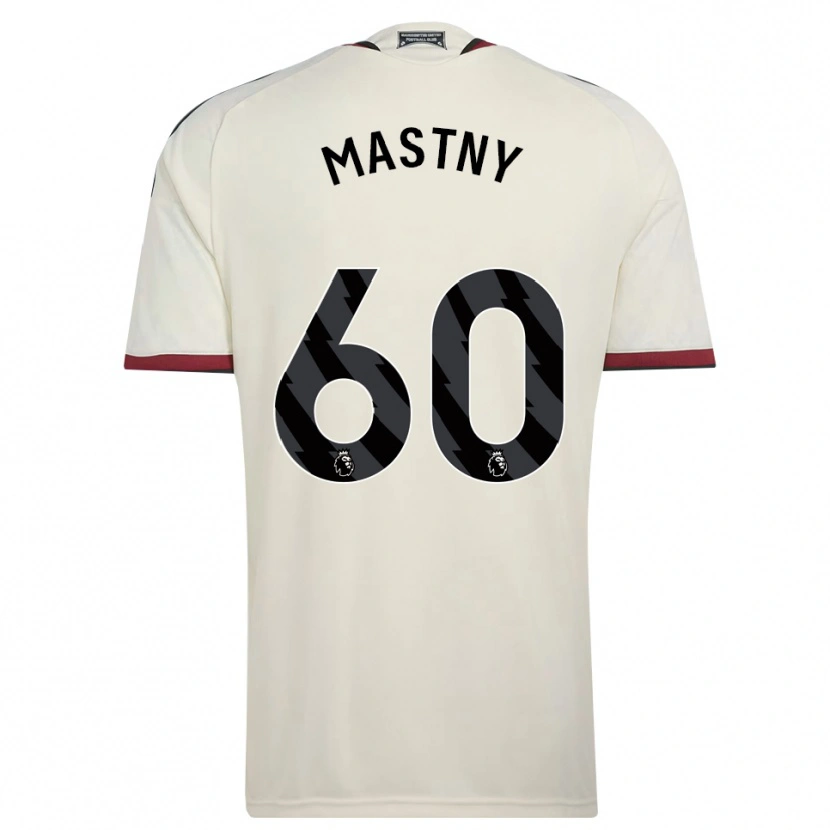 Danxen Niño Camiseta Ondrej Mastny #60 Beige Negro Rojo Equipación Tercera 2026/27 La Camisa