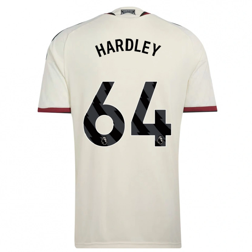 Danxen Niño Camiseta Bjorn Hardley #64 Beige Negro Rojo Equipación Tercera 2026/27 La Camisa