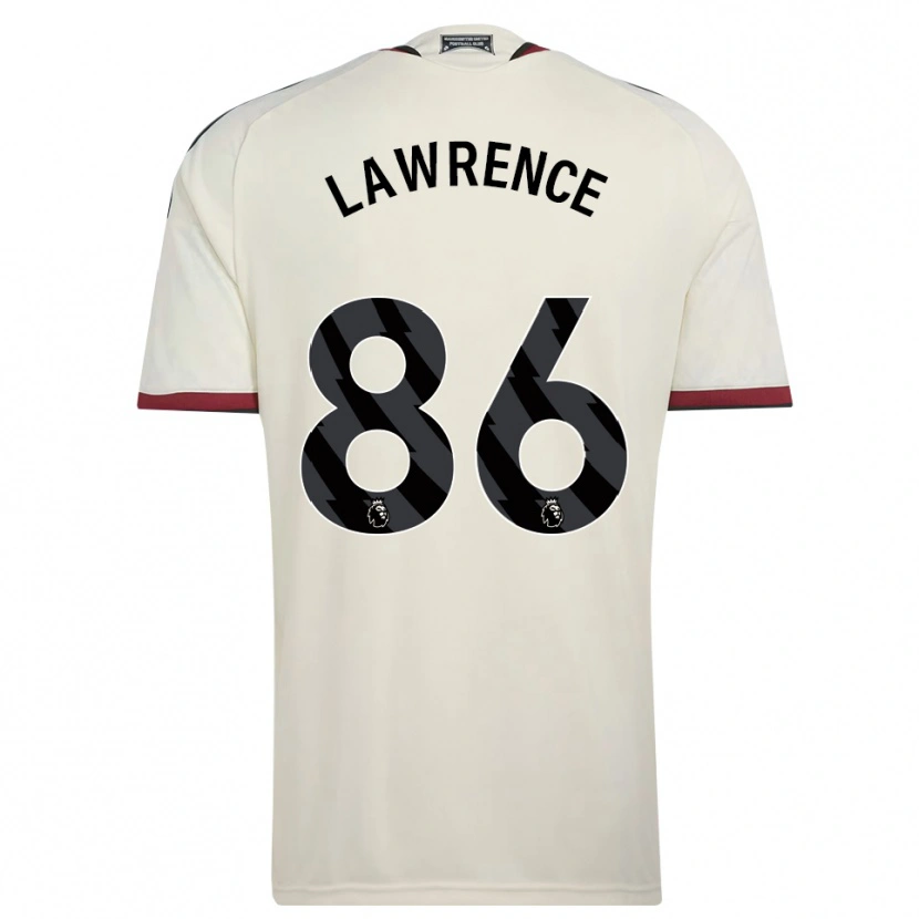 Danxen Niño Camiseta Marcus Lawrence #86 Beige Negro Rojo Equipación Tercera 2026/27 La Camisa