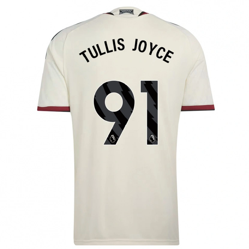 Danxen Niño Camiseta Phallon Tullis-Joyce #91 Beige Negro Rojo Equipación Tercera 2026/27 La Camisa