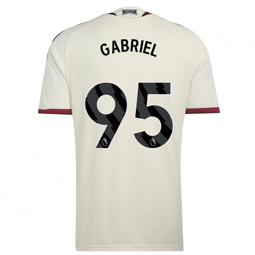 Danxen Niño Camiseta Jj Gabriel #95 Beige Negro Rojo Equipación Tercera 2026/27 La Camisa