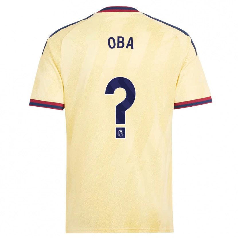 Danxen Niño Camiseta Jayden Oba #0 Amarilloclaro Azulmedianoche Equipación Tercera 2026/27 La Camisa