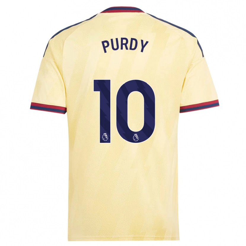 Danxen Niño Camiseta Charlie Purdy #10 Amarilloclaro Azulmedianoche Equipación Tercera 2026/27 La Camisa
