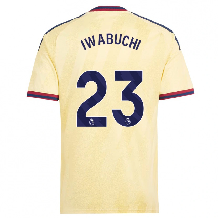 Danxen Niño Camiseta Mana Iwabuchi #23 Amarilloclaro Azulmedianoche Equipación Tercera 2026/27 La Camisa