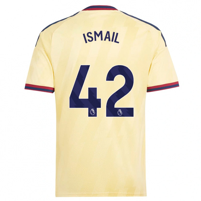 Danxen Niño Camiseta Cam'ron Ismail #42 Amarilloclaro Azulmedianoche Equipación Tercera 2026/27 La Camisa