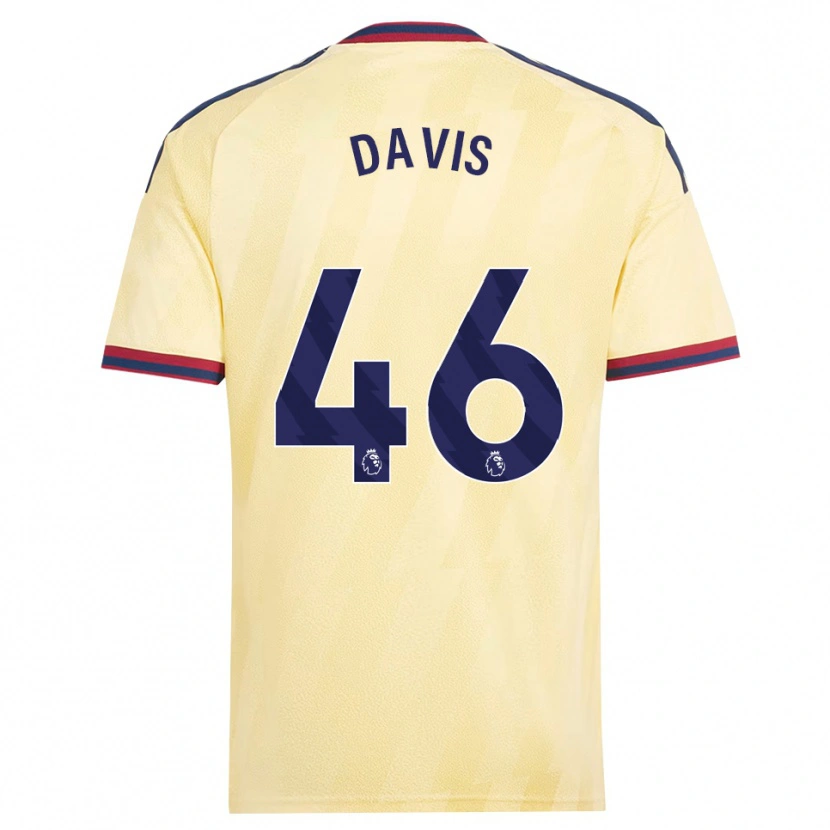 Danxen Niño Camiseta Timi Davis #46 Amarilloclaro Azulmedianoche Equipación Tercera 2026/27 La Camisa