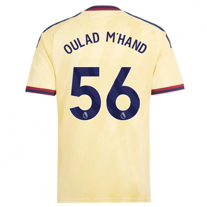 Danxen Niño Camiseta Salah-Eddine Oulad M'hand #56 Amarilloclaro Azulmedianoche Equipación Tercera 2026/27 La Camisa