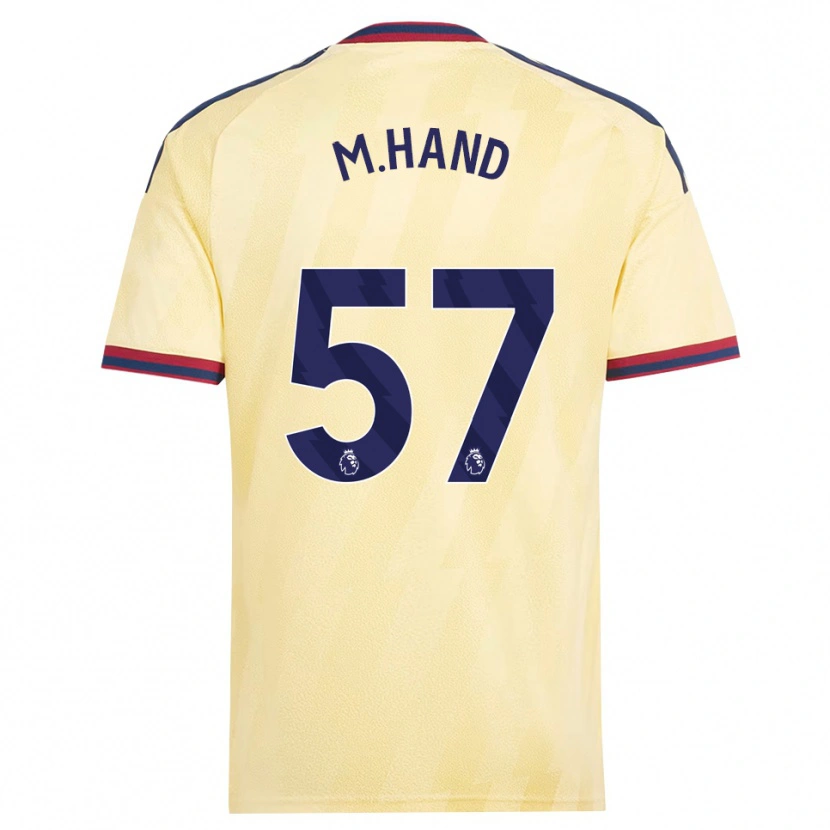 Danxen Niño Camiseta Ismail Oulad M'hand #57 Amarilloclaro Azulmedianoche Equipación Tercera 2026/27 La Camisa
