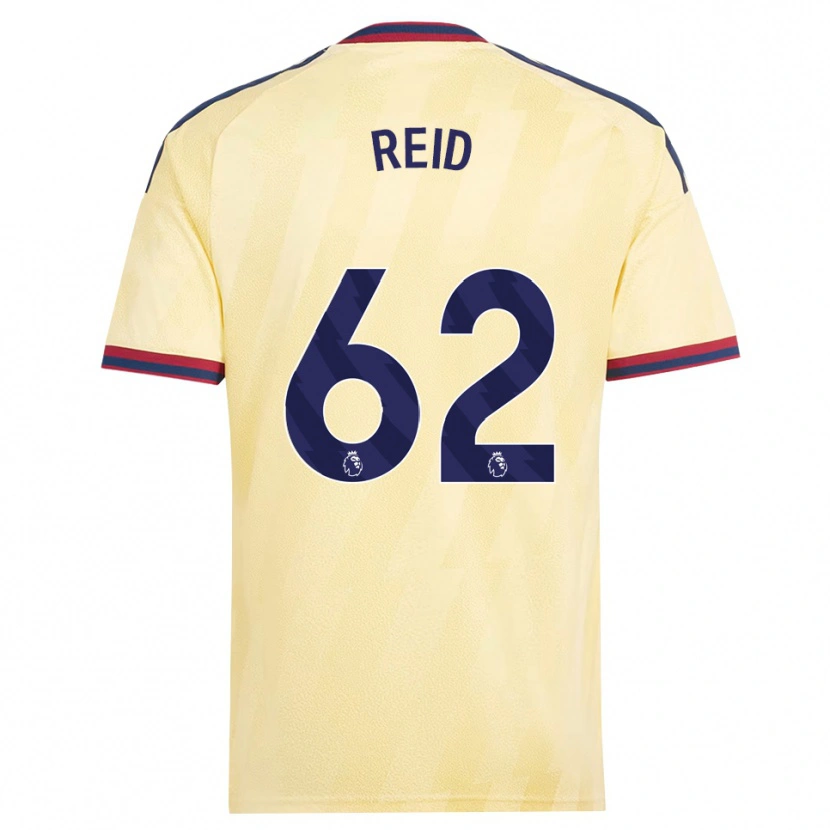 Danxen Niño Camiseta Katie Reid #62 Amarilloclaro Azulmedianoche Equipación Tercera 2026/27 La Camisa