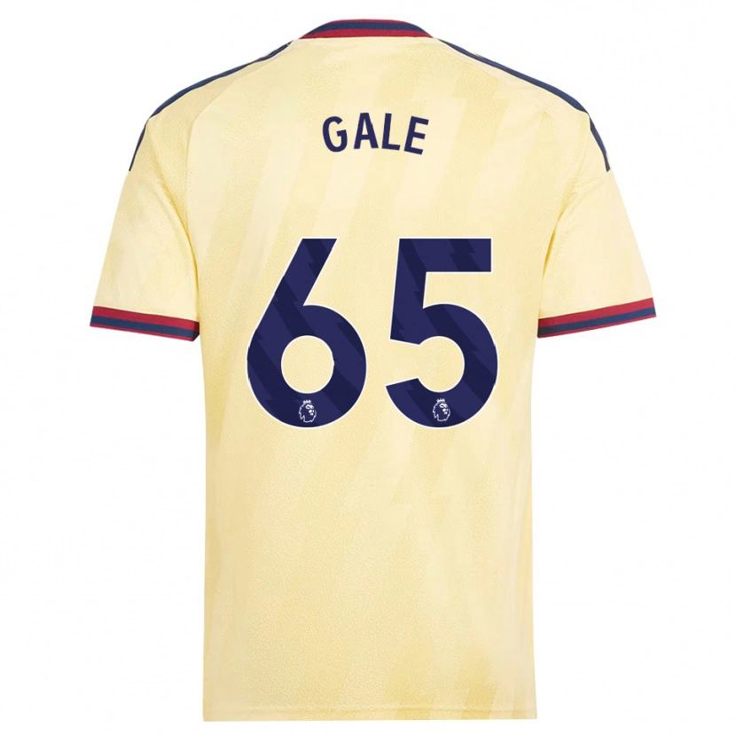 Danxen Niño Camiseta Jessie Gale #65 Amarilloclaro Azulmedianoche Equipación Tercera 2026/27 La Camisa