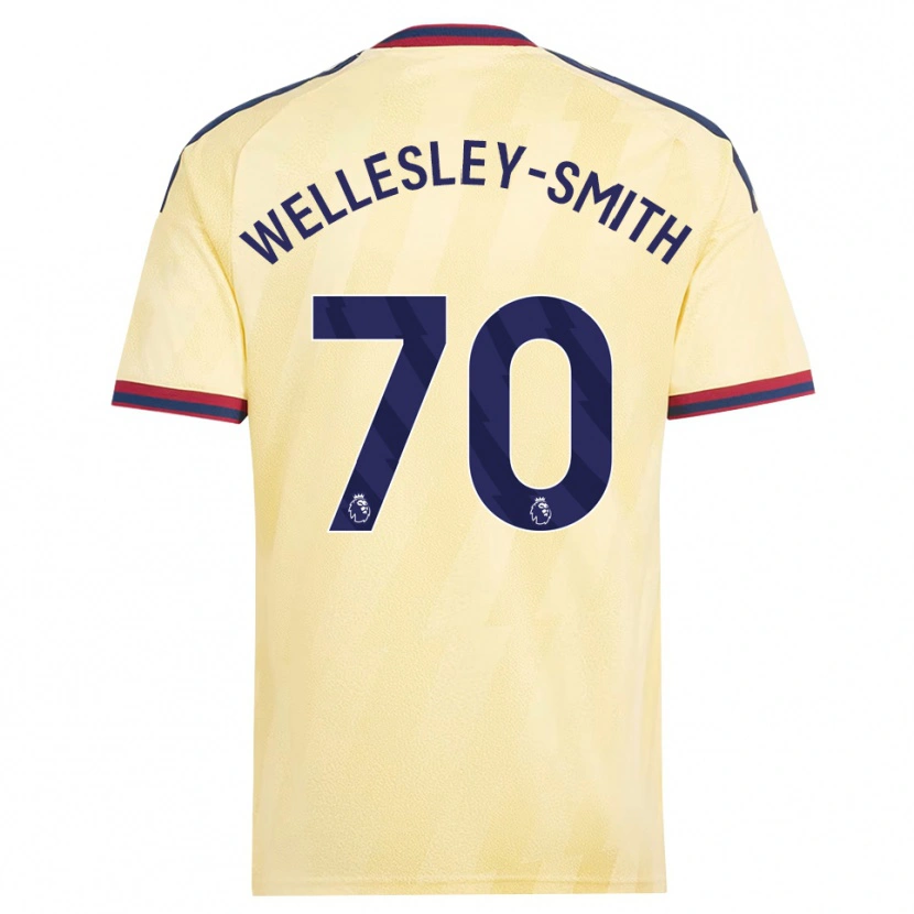 Danxen Niño Camiseta Cecily Wellesley-Smith #70 Amarilloclaro Azulmedianoche Equipación Tercera 2026/27 La Camisa