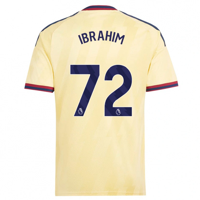 Danxen Niño Camiseta Ife Ibrahim #72 Amarilloclaro Azulmedianoche Equipación Tercera 2026/27 La Camisa