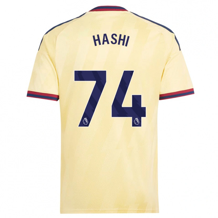 Danxen Niño Camiseta Maalik Hashi #74 Amarilloclaro Azulmedianoche Equipación Tercera 2026/27 La Camisa
