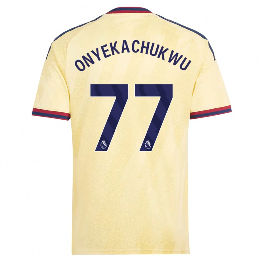 Danxen Niño Camiseta Samuel Onyekachukwu #77 Amarilloclaro Azulmedianoche Equipación Tercera 2026/27 La Camisa