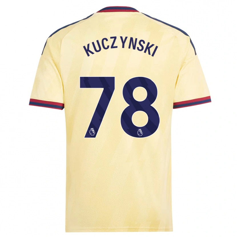 Danxen Niño Camiseta Max Kuczynski #78 Amarilloclaro Azulmedianoche Equipación Tercera 2026/27 La Camisa