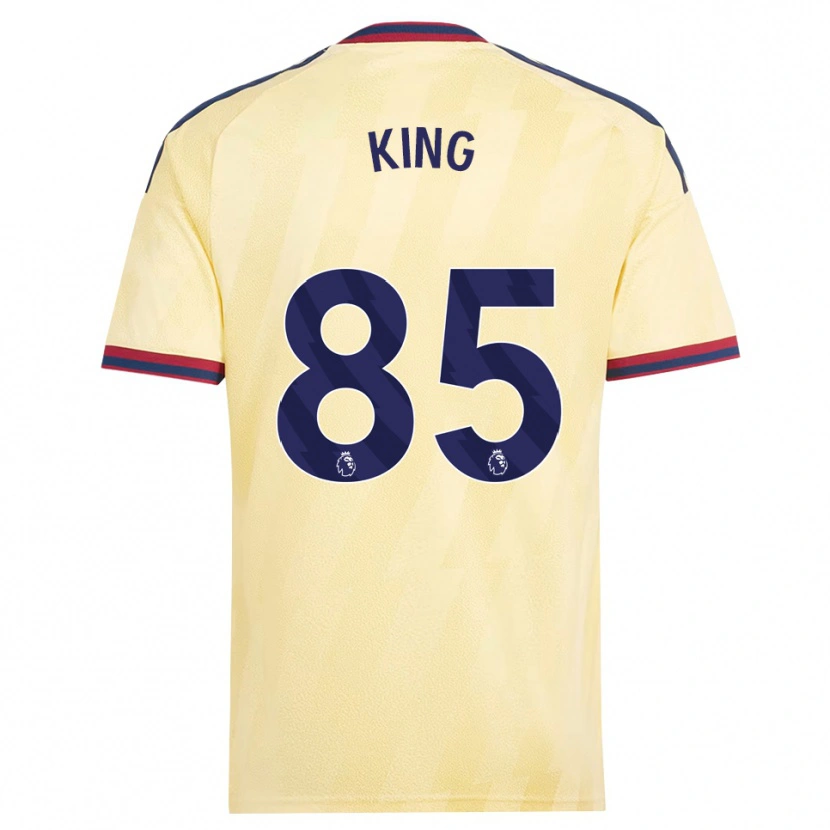 Danxen Niño Camiseta Josiah King #85 Amarilloclaro Azulmedianoche Equipación Tercera 2026/27 La Camisa
