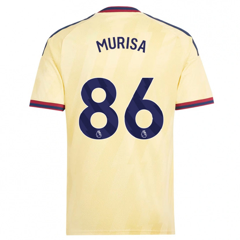 Danxen Niño Camiseta Teshaun Murisa #86 Amarilloclaro Azulmedianoche Equipación Tercera 2026/27 La Camisa