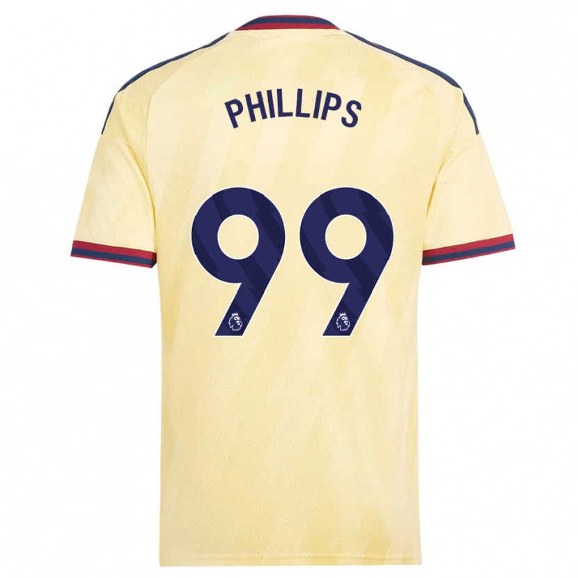 Danxen Niño Camiseta Charlie Phillips #99 Amarilloclaro Azulmedianoche Equipación Tercera 2026/27 La Camisa