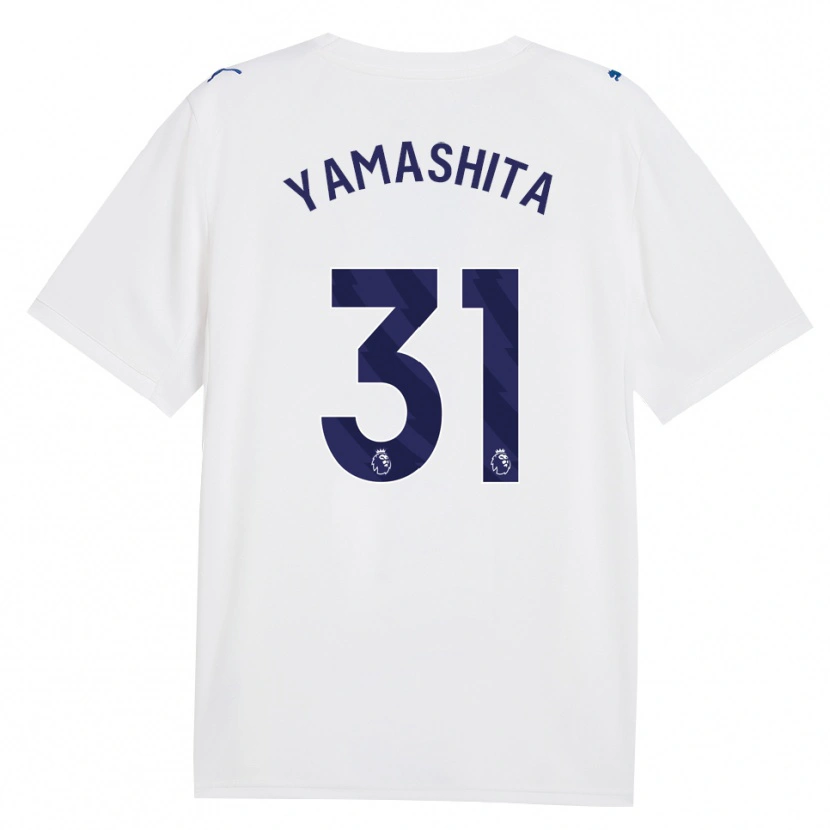 Danxen Niño Camiseta Ayaka Yamashita #31 Azulmarino Blanco Equipación Tercera 2026/27 La Camisa