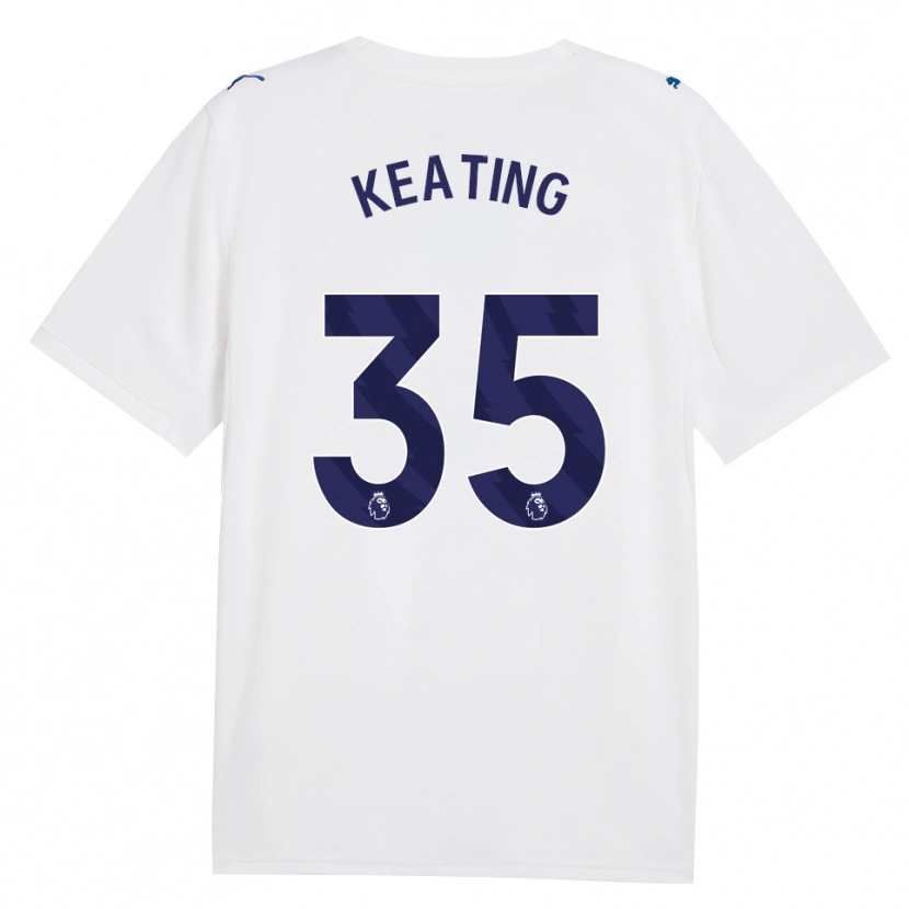 Danxen Niño Camiseta Khiara Keating #35 Azulmarino Blanco Equipación Tercera 2026/27 La Camisa