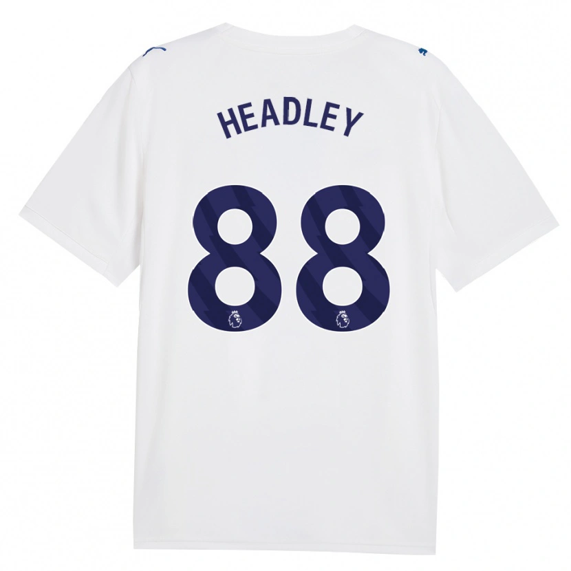 Danxen Niño Camiseta Dante Headley #88 Azulmarino Blanco Equipación Tercera 2026/27 La Camisa