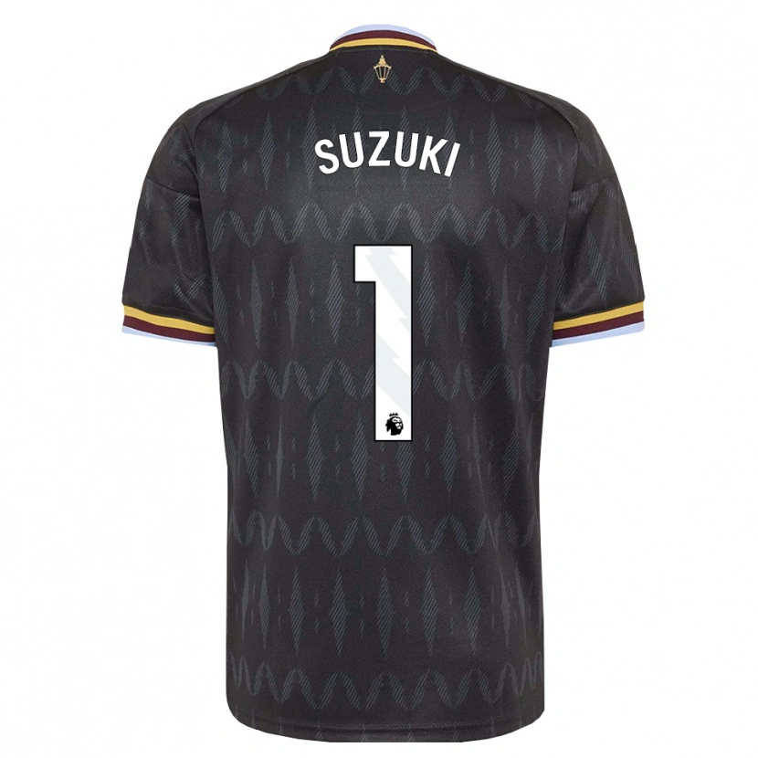 Danxen Niño Camiseta Zion Suzuki #1 Azulaciano Negro Amarillo 2ª Equipación 2026/27 La Camisa