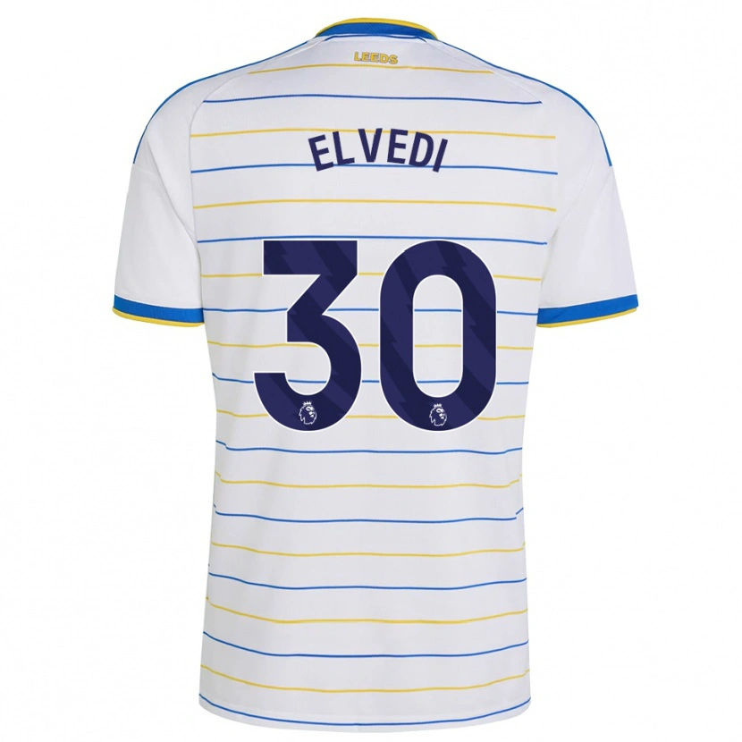 Danxen Niño Camiseta Nico Elvedi #30 Rojo Amarillo Azul 1ª Equipación 2026/27 La Camisa