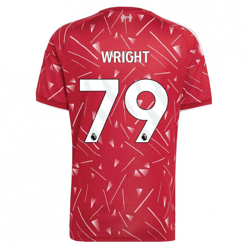 Danxen Hombre Camiseta Will Wright #79 Blanco Rojo 1ª Equipación 2026/27 La Camisa