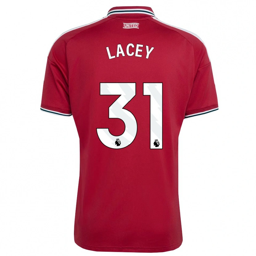 Danxen Hombre Camiseta Shea Lacey #31 Rojo Amarillo Blanco 1ª Equipación 2026/27 La Camisa