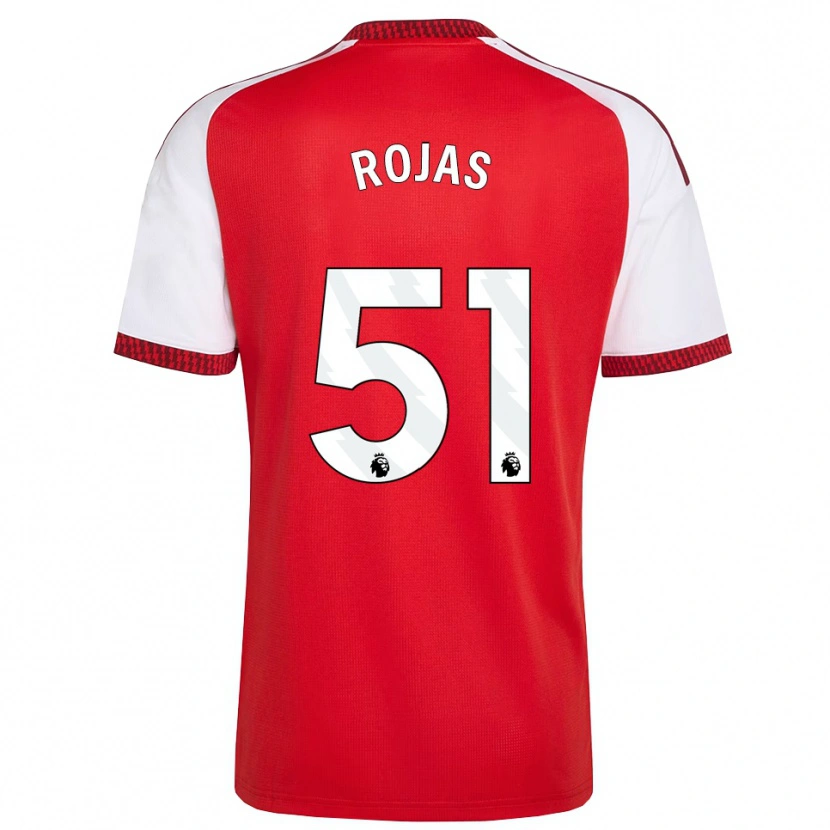 Danxen Hombre Camiseta Alexei Rojas #51 Rojo Blanco Negro 1ª Equipación 2026/27 La Camisa