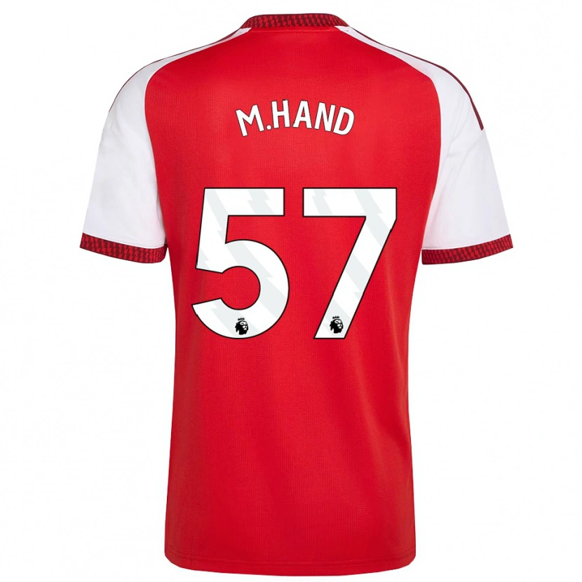 Danxen Hombre Camiseta Ismail Oulad M'hand #57 Rojo Blanco Negro 1ª Equipación 2026/27 La Camisa
