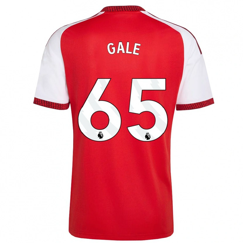 Danxen Hombre Camiseta Jessie Gale #65 Rojo Blanco Negro 1ª Equipación 2026/27 La Camisa