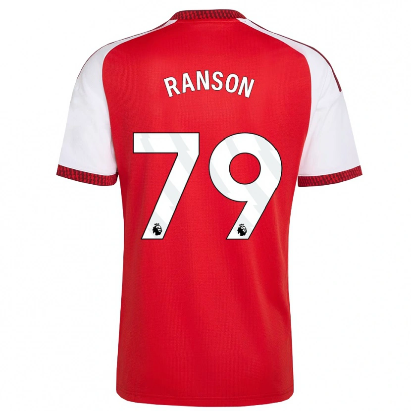 Danxen Hombre Camiseta Khari Ranson #79 Rojo Blanco Negro 1ª Equipación 2026/27 La Camisa