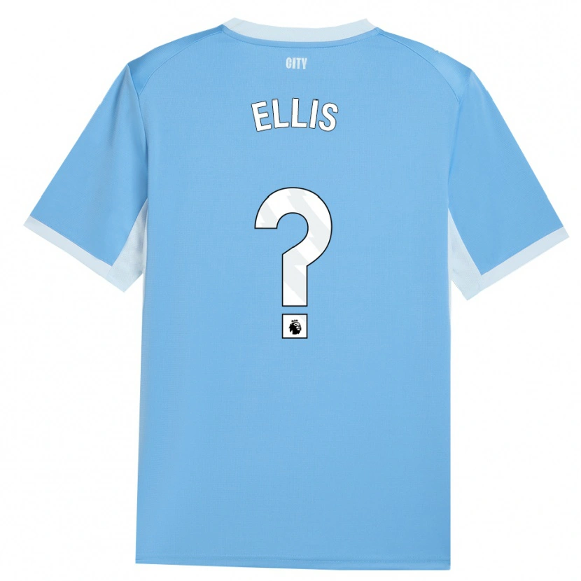 Danxen Hombre Camiseta Mason Ellis #0 Azulcieloclaro Blanco 1ª Equipación 2026/27 La Camisa