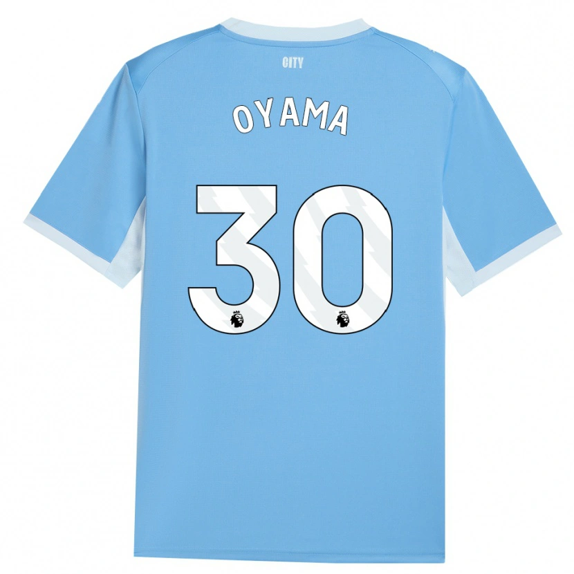 Danxen Hombre Camiseta Aemu Oyama #30 Azulcieloclaro Blanco 1ª Equipación 2026/27 La Camisa