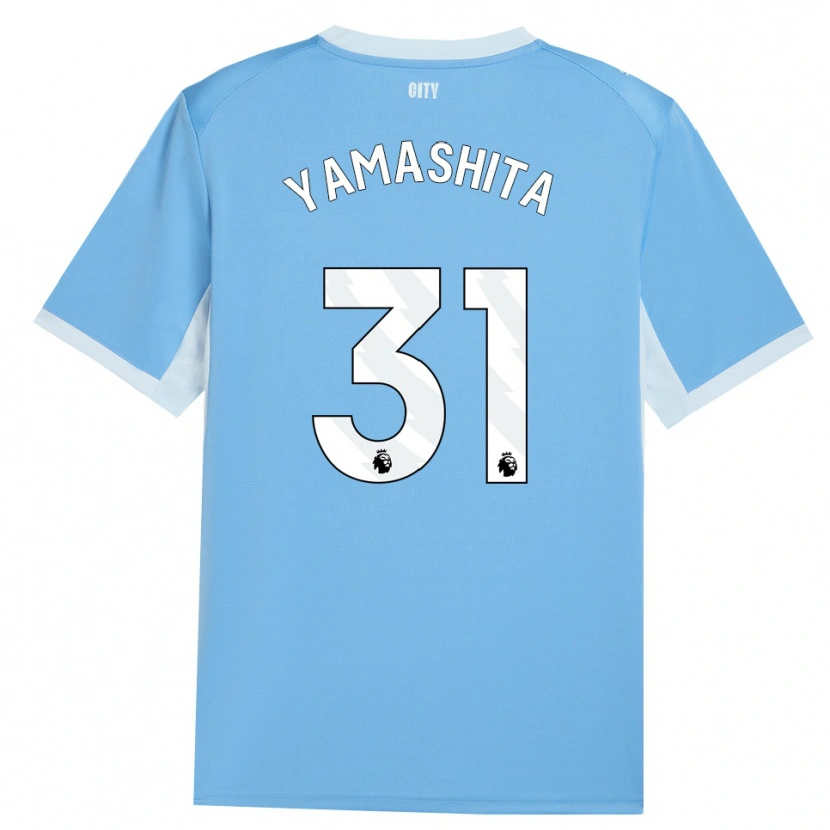 Danxen Hombre Camiseta Ayaka Yamashita #31 Azulcieloclaro Blanco 1ª Equipación 2026/27 La Camisa