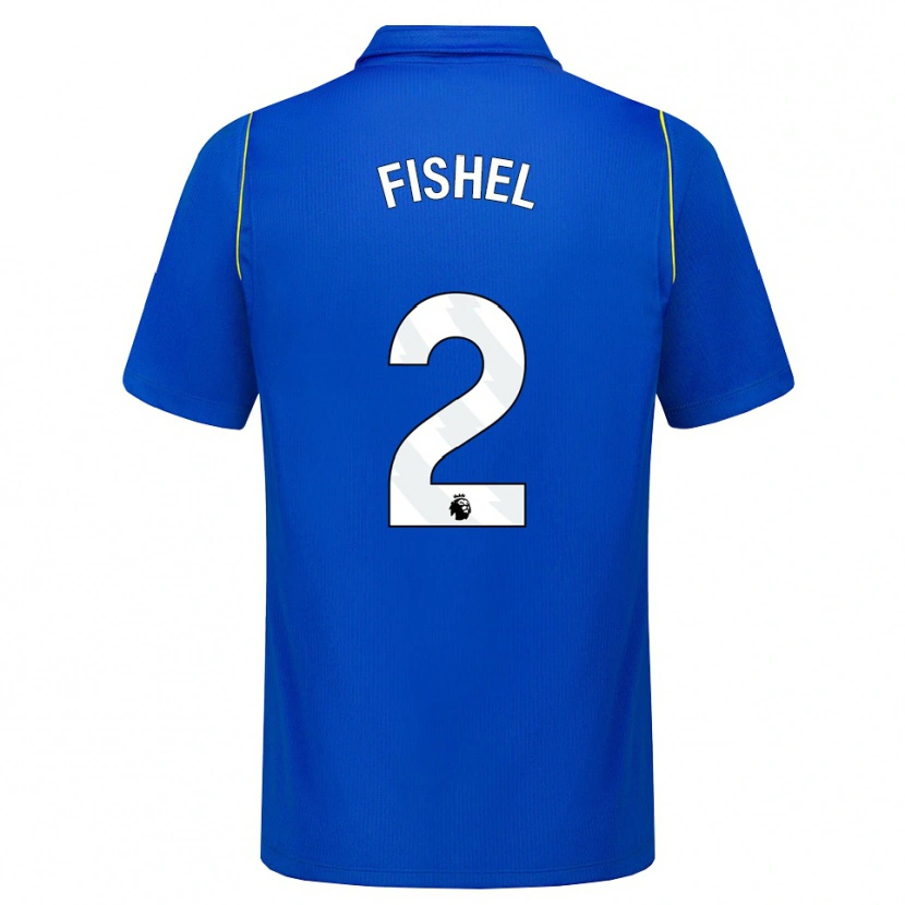 Danxen Hombre Camiseta Mia Fishel #2 Azul Amarillo 1ª Equipación 2026/27 La Camisa