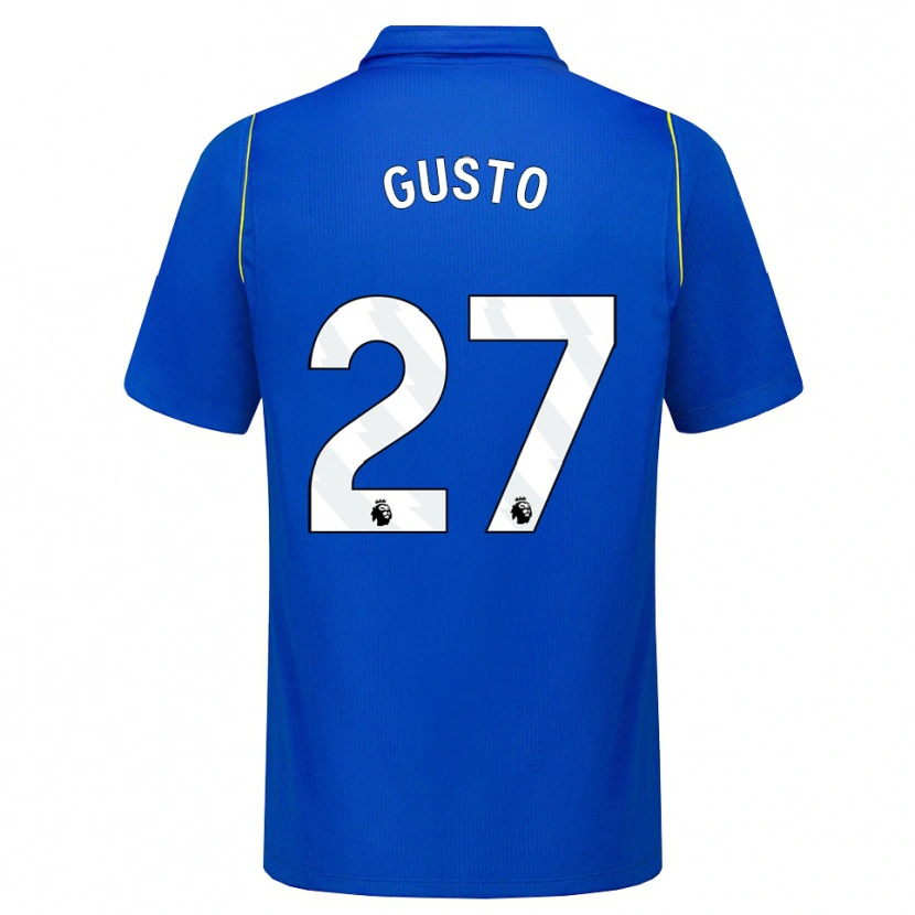 Danxen Hombre Camiseta Malo Gusto #27 Azul Amarillo 1ª Equipación 2026/27 La Camisa