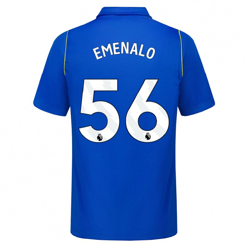 Danxen Hombre Camiseta Landon Emenalo #56 Azul Amarillo 1ª Equipación 2026/27 La Camisa