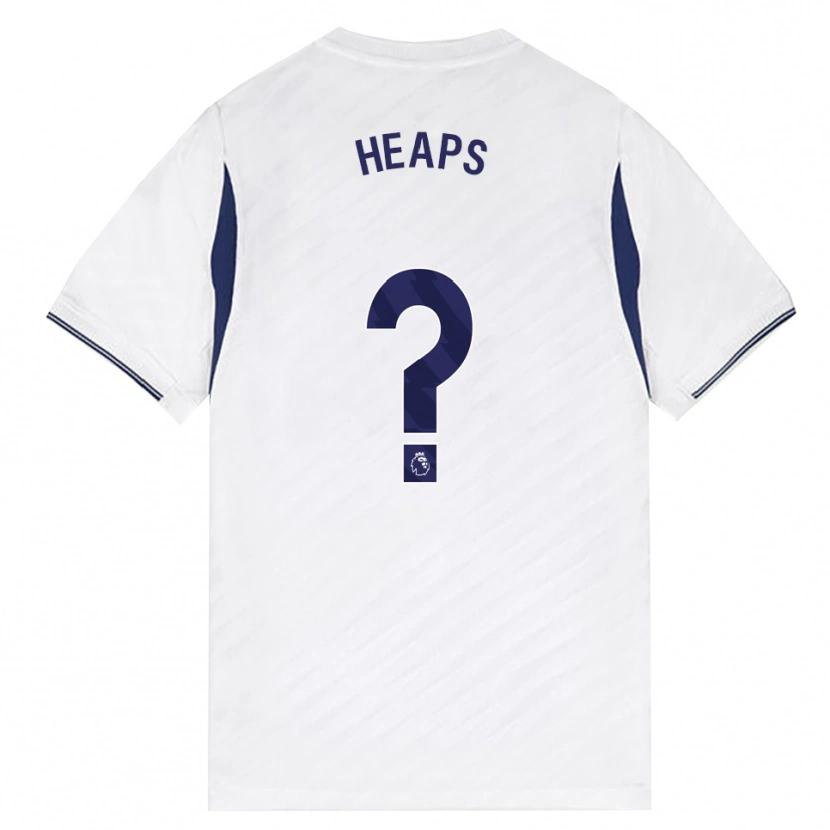 Danxen Hombre Camiseta Billy Heaps #0 Blanco Rojo Púrpura 1ª Equipación 2026/27 La Camisa