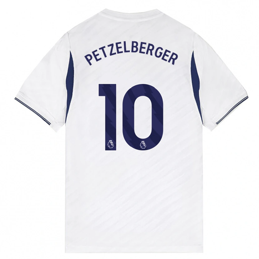 Danxen Hombre Camiseta Ramona Petzelberger #10 Blanco Rojo Púrpura 1ª Equipación 2026/27 La Camisa