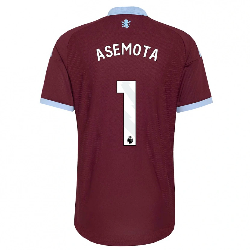 Danxen Hombre Camiseta Owen Asemota #1 Azulaciano Borgoña 1ª Equipación 2026/27 La Camisa