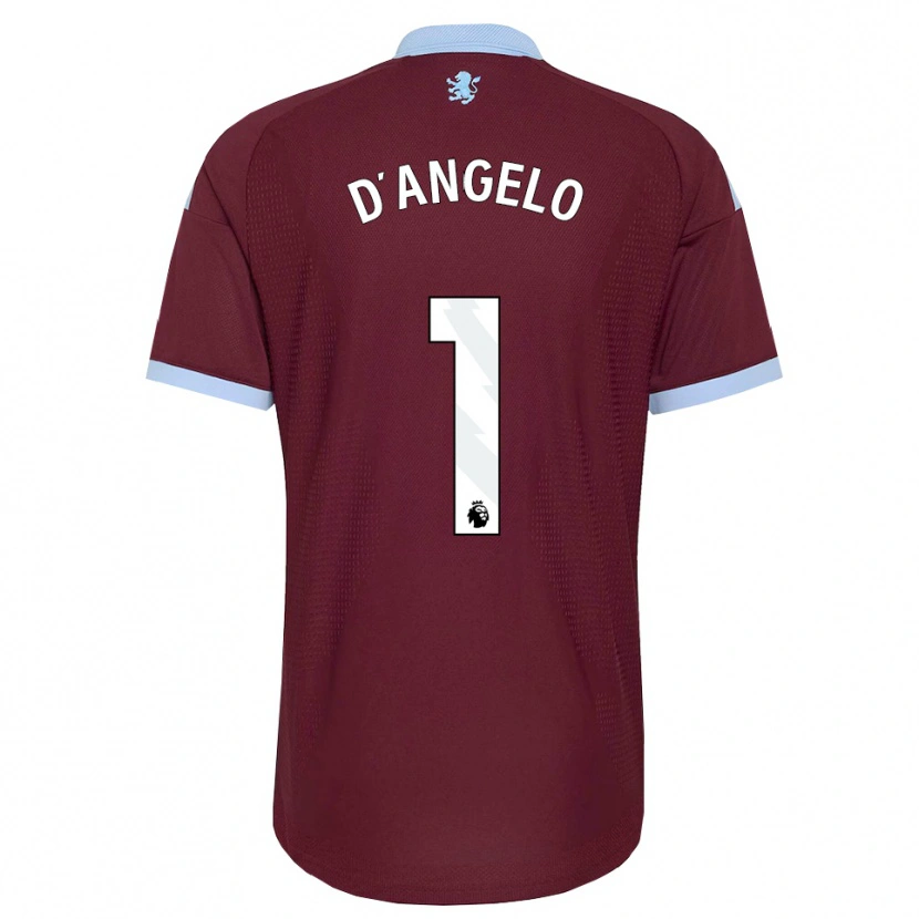 Danxen Hombre Camiseta Sabrina D'angelo #1 Azulaciano Borgoña 1ª Equipación 2026/27 La Camisa