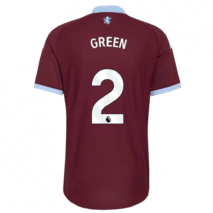 Danxen Hombre Camiseta Jacob Green #2 Azulaciano Borgoña 1ª Equipación 2026/27 La Camisa