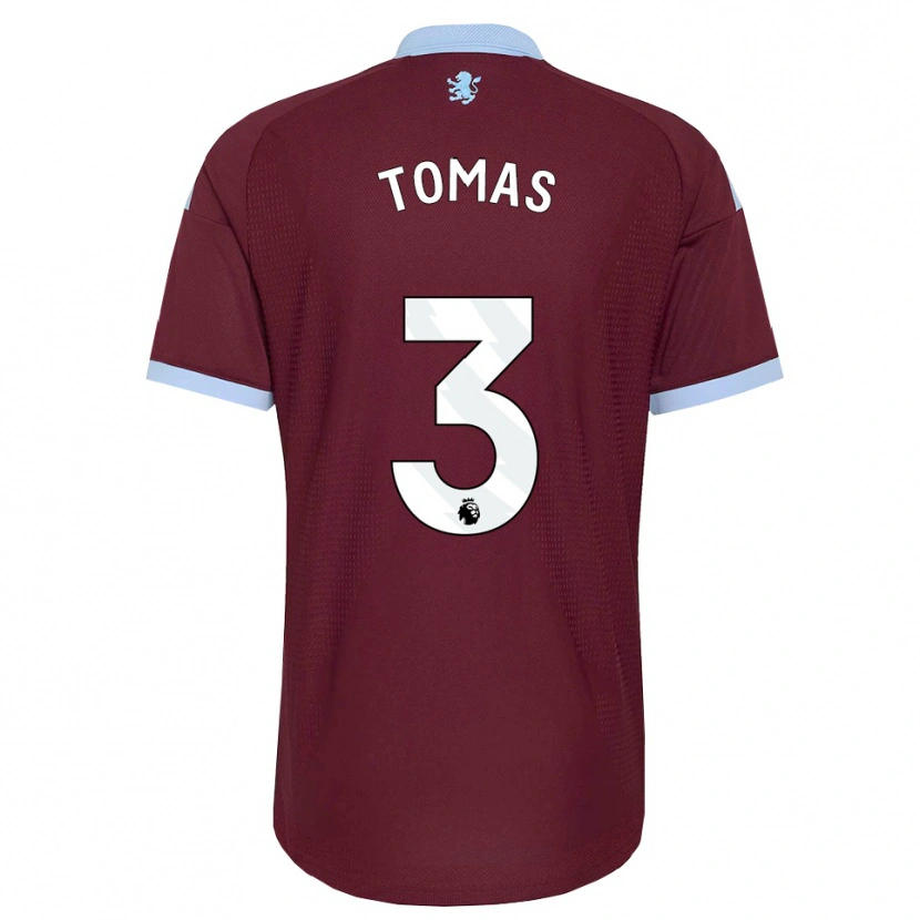 Danxen Hombre Camiseta Paula Tomás #3 Azulaciano Borgoña 1ª Equipación 2026/27 La Camisa