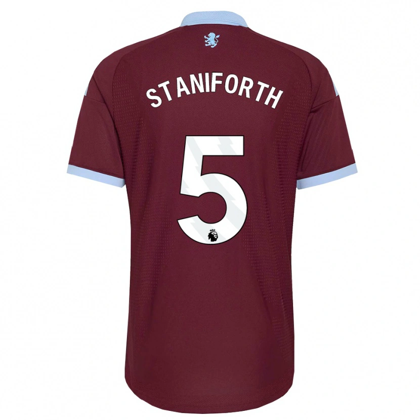 Danxen Hombre Camiseta Lucy Staniforth #5 Azulaciano Borgoña 1ª Equipación 2026/27 La Camisa