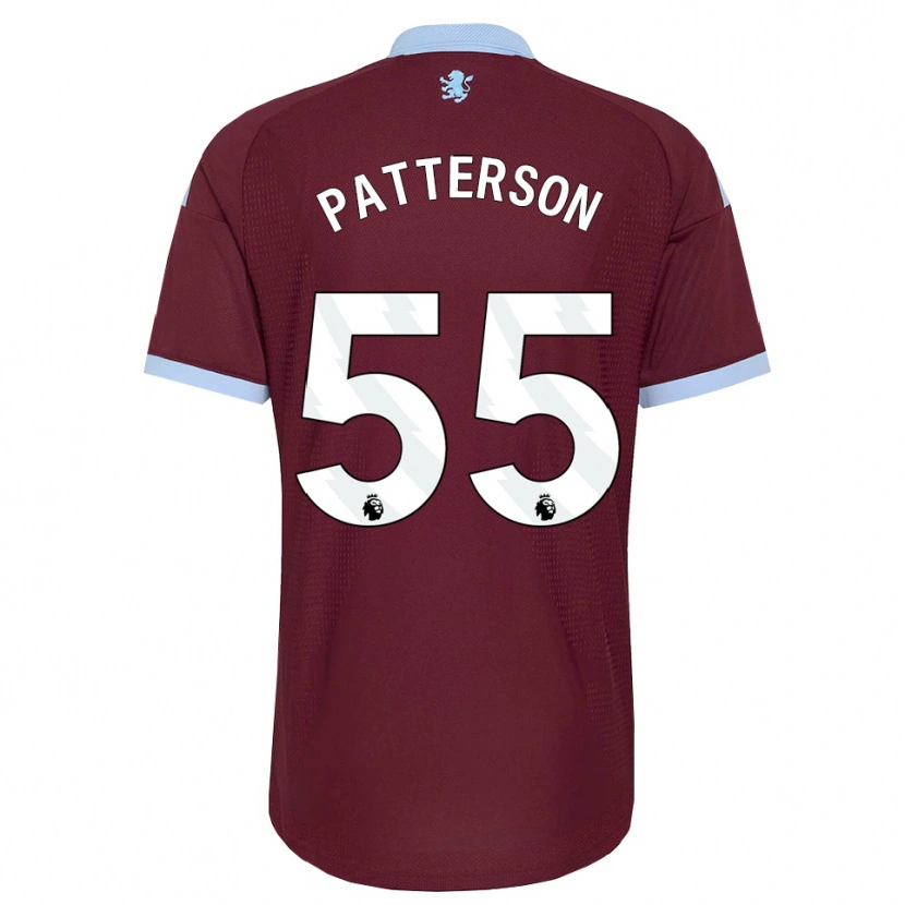 Danxen Hombre Camiseta Travis Patterson #55 Azulaciano Borgoña 1ª Equipación 2026/27 La Camisa