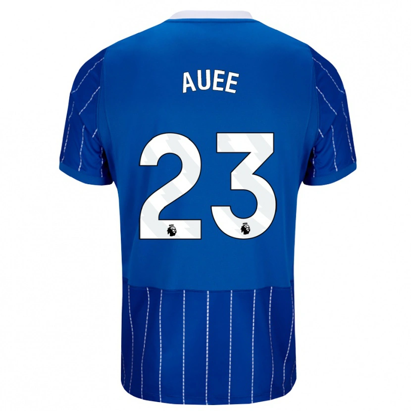 Danxen Hombre Camiseta Marit Auée #23 Azulmedio Blanco 1ª Equipación 2026/27 La Camisa