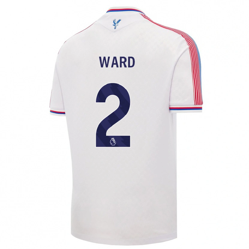 Danxen Hombre Camiseta Joel Ward #2 Blanco Rojo Azul 1ª Equipación 2026/27 La Camisa